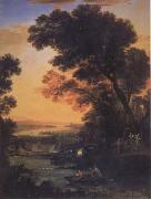 Claude Lorrain Rest on the Flight into Egypt (mk17) oil